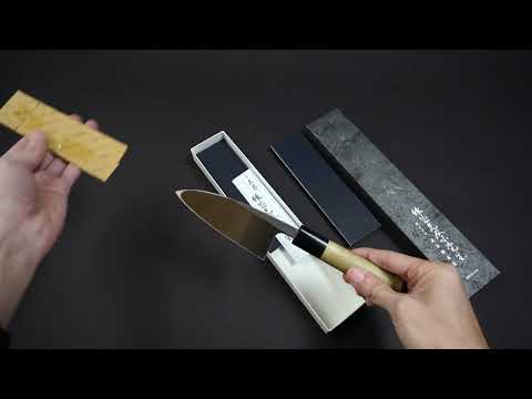 Masamoto KS Deba Knife - White Steel No.2 | Perfect for Small Fish Filleting & Butchering