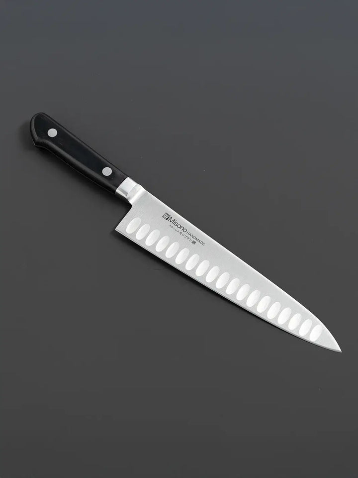 Misono Molybdenum Steel Dimpled Gyuto Knife