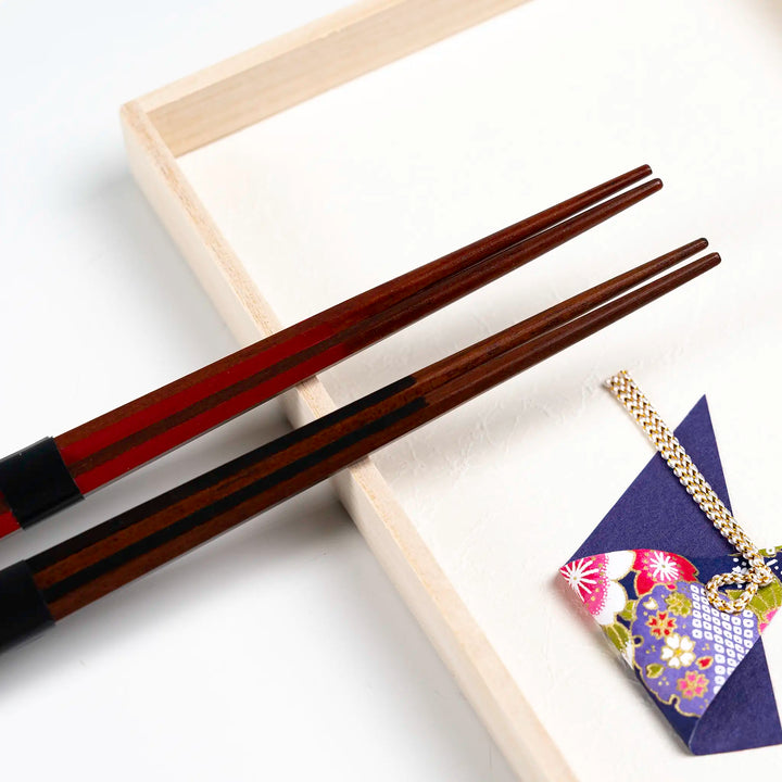 Wedding Gift Chopstick Set – 2 Pairs with Chopstick Rests