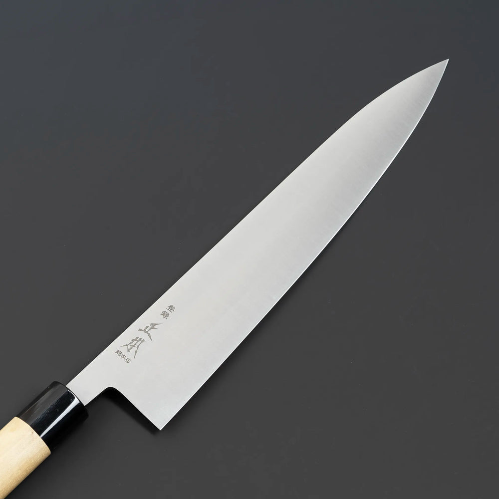 Masamoto KS Series premium Gyuto chef's knife with Swedish stainless steel blade