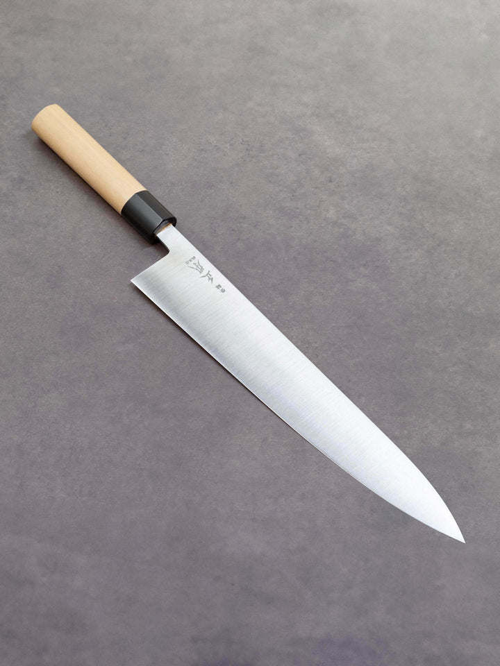 Masamoto KS Series White Steel No.2 Wa Gyuto Knife 330mm