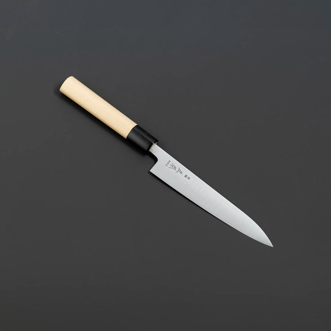 Masamoto KS Wa Petty 165mm Knife in Premium White Steel No.2 165mm