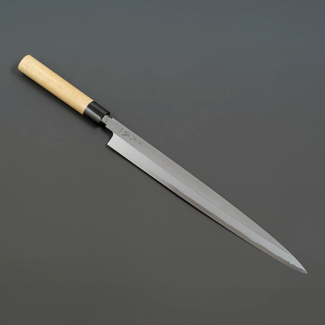 Masamoto KS Series Honkasumi White Steel No.2 Yanagiba Sashimi Knife 360mm