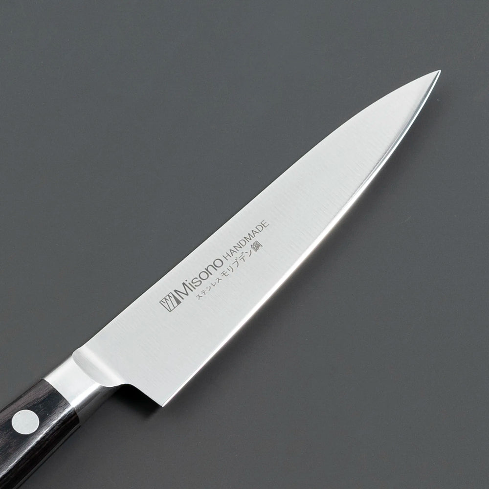 Misono Molybdenum Steel Series Gyuto Chef's Knife with Ergonomic Handle and Precision Blade Blade Front View