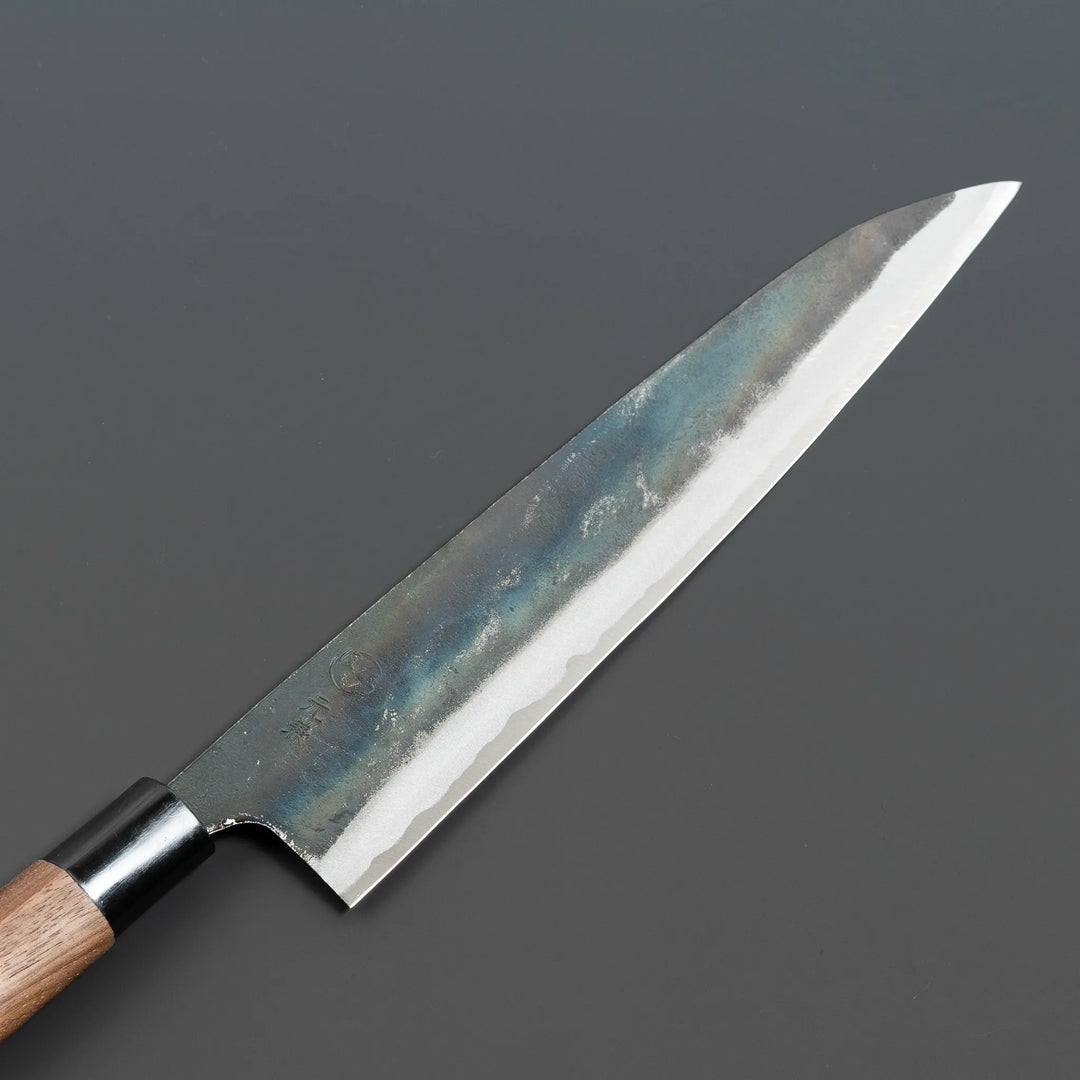 Motokane Blue Steel No.1 Gyuto Knife 240mm Blade Front View