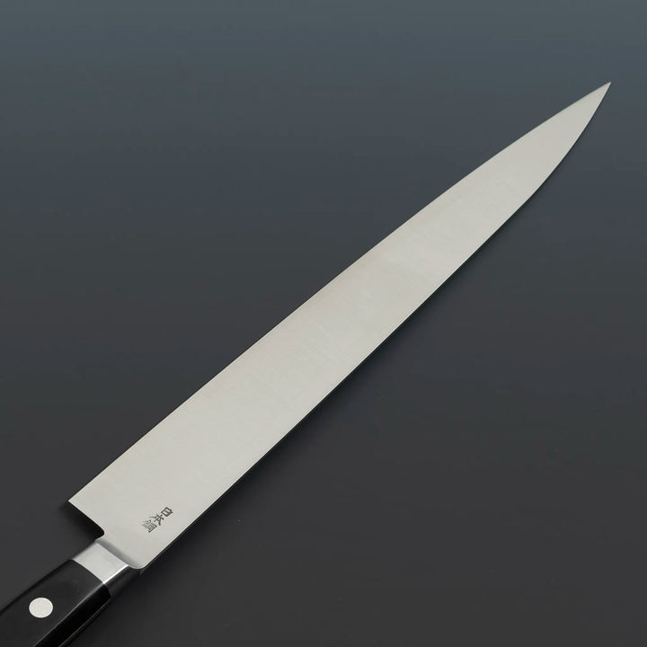 Sakai Kikumori Japanese Steel Sujihiki Knife 270mm Blade Back