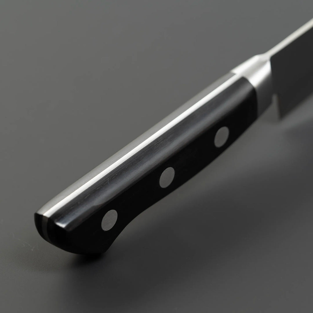 Sakai Kikumori Japanese Steel Sujihiki Knife Handle_1