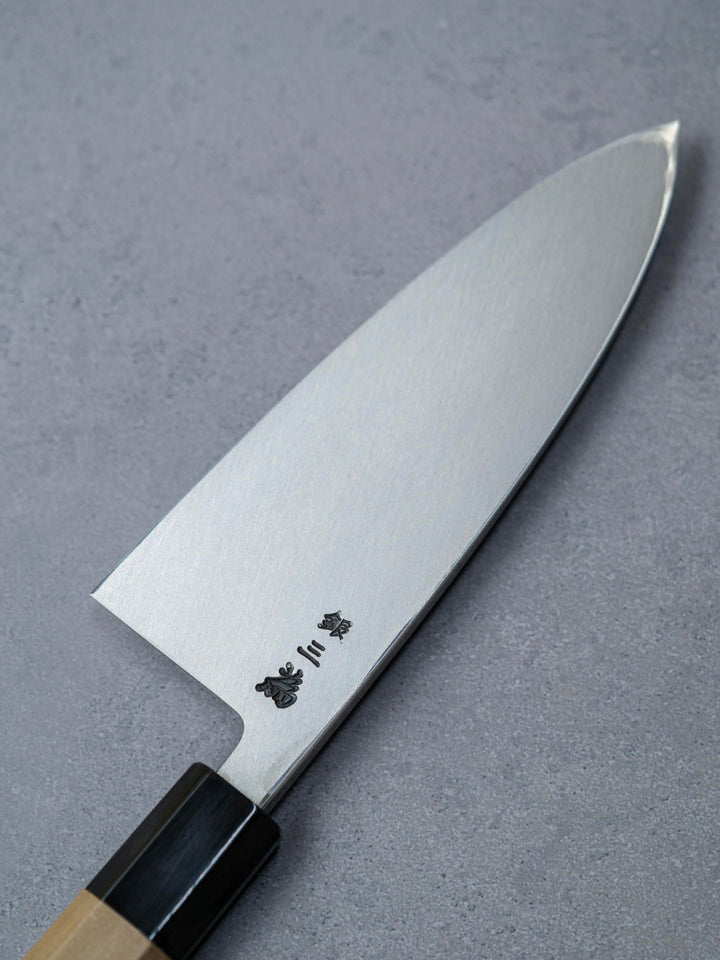 Sakai Takayuki Gingami No.3 Stain-Resistant Steel - Chef Deba back